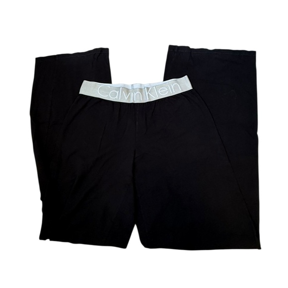 Calvin Klein Black Lounge Trousers - Picture 1 of 2